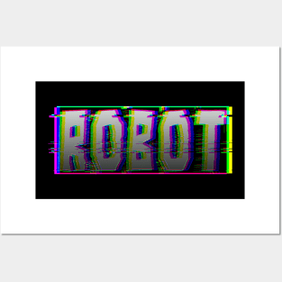 Robot Posters and Art